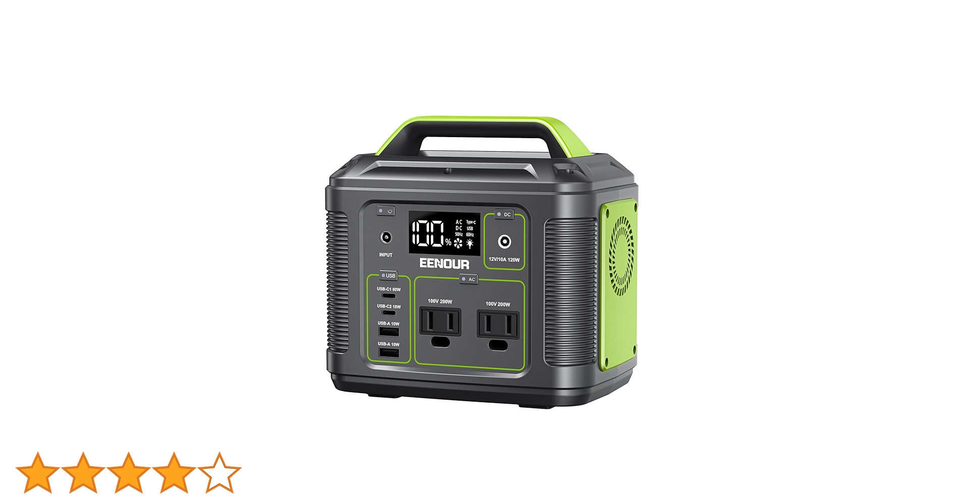 EENOUR ポータブル電源 P200 200Wh 54000mAh ポータブル電源P200 200Wh – EENOUR